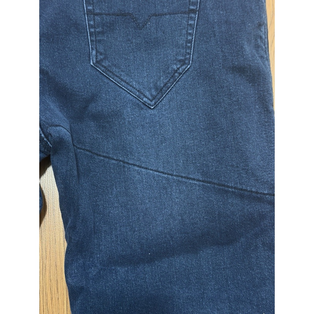 Bull-it Motorcycle Riding Jeans Mens 38R Straight AAA Rated Dark Blue Denim - Picture 9 of 12